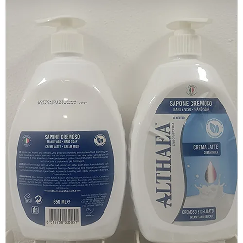 Sapone per mani e viso «Sapone cremoso» (Althaea)