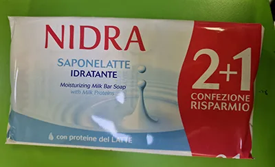 Sapone per le mani «Sapone latte idratante» (NIDRA)