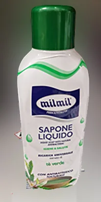 Sapone liquido «Sapone liquido con antibatterico naturale estratto di tè verde» (MilMil)