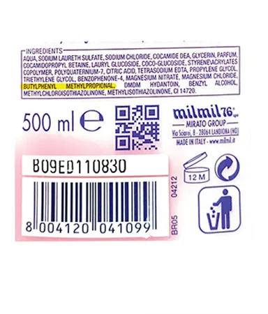 Sapone liquido «Sapone liquido idratante mora &amp; muschio» — foto 2 dell'alert A12/02380/23
