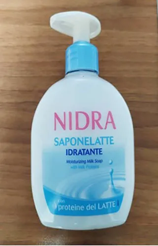 Sapone liquido «Saponelatte Idratante» (NIDRA)