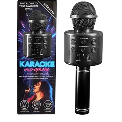 Microfono senza fili «Satzuma Bluetooth Karaoke Microphone» — foto 1 dell'alert A12/00484/24