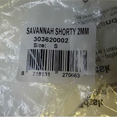Tuta in neoprene «Savannah Shorty 2mm» — foto 2 dell'alert SR/01039/25
