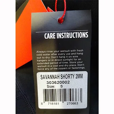 Tuta in neoprene «Savannah Shorty 2mm» — foto 5 dell'alert SR/01039/25
