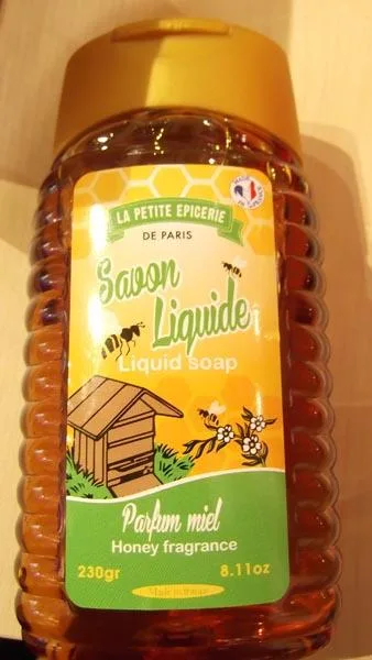 Sapone liquido «Savon Liquide - Parfum miel ('Honey-scented liquid soap')» (La Petite Épicerie de Paris)