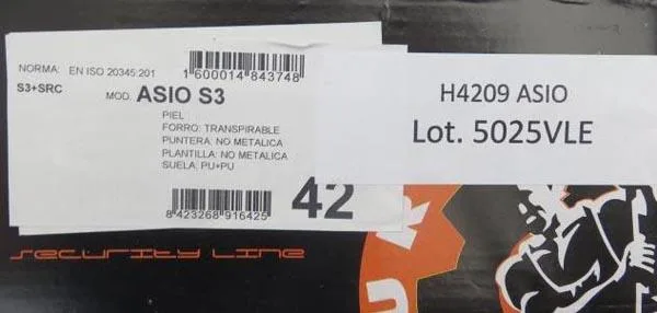 Scarpe di sicurezza — foto 4 dell'alert A12/1386/17
