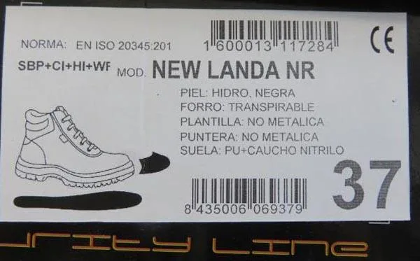Scarpe di sicurezza — foto 2 dell'alert A12/1509/16
