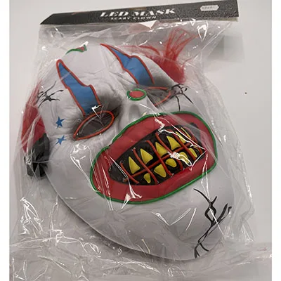 Maschera a LED «Scary clown» — foto 2 dell'alert A12/03600/24