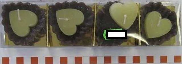 Candele decorative &amp; #13; &amp; #13; «Scented Candle; Pastry Candle» (Arte Regal)