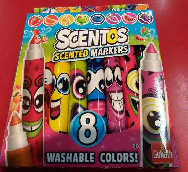 Penne con punta di feltro «SCENTOS - Scented Markers» (Goliath)