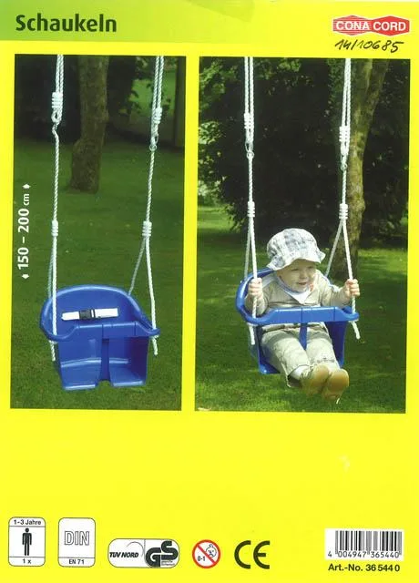 Altalena di plastica «Schaukeln (Swing)» — foto 2 dell'alert A12/1820/14