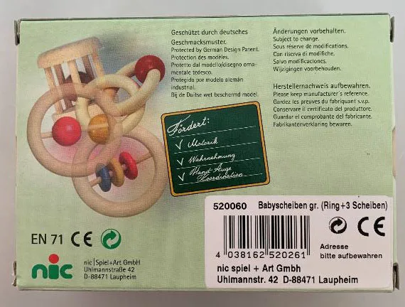 Sonaglio in legno «Scheibenring» — foto 2 dell'alert A12/01209/21