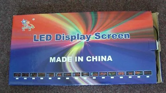 Schermo di visualizzazione LED — foto 2 dell'alert 0547/09