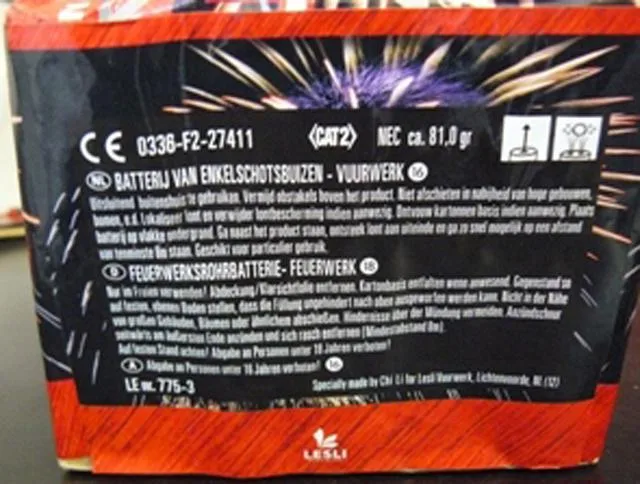 Fuochi d'artificio «Schitterend» (Next Generation Fireworks)