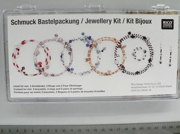 Kit di gioielleria «Schmuck Bastelpackung - Jewellery kit» — foto 2 dell'alert A12/0761/16