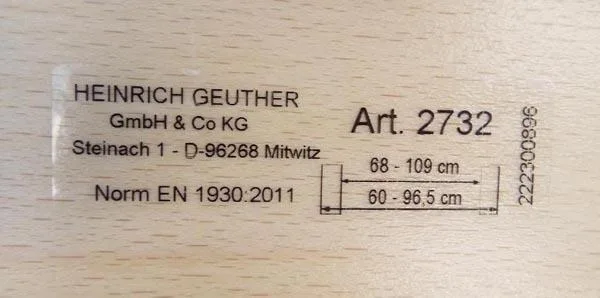 Cancello di sicurezza per bambini «Schwenk-Türschutzgitter (Swinging safety gate for doors)» (GEUTHER)