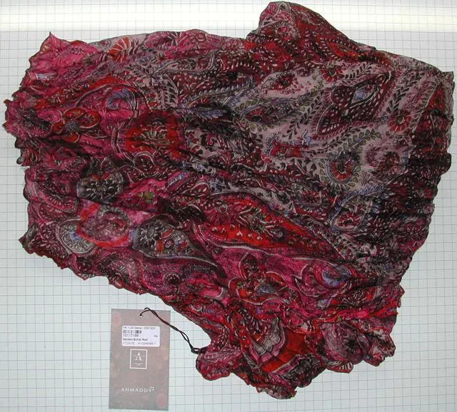 Sciarpa – Ahmaddy Seidenschal rosso (Sciarpa di seta rossa ahmaddy) (Ahmaddy)