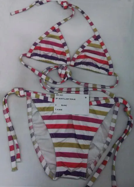 Bikini per ragazze &amp; #13; &amp; #13; «Scintillant adage swimsuit» (Histoire de plage Saint-Tropez)