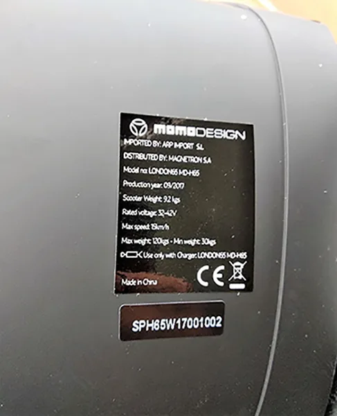 Scooter autobilanciante (hoverboard) — foto 9 dell'alert A12/01486/20