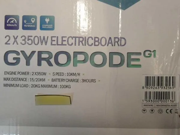 Scooter autobilanciante (Hoverboard) — foto 2 dell'alert A12/0396/19