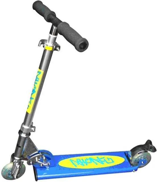 Scooter "Foldable Rollerboard Scooter" &amp; #13; &amp; #13; (Zig Zag)