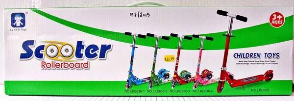 Scooter giocattolo «Scooter Rollerboard» (Le Ke Er Toys (COUNTERFEIT))