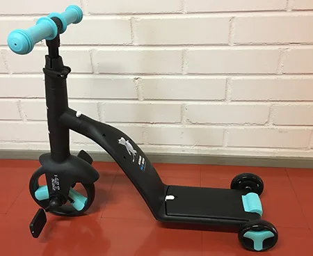 Scooter giocattolo «Scooter + Trike + Balance Bike» (Moomin Play Room)