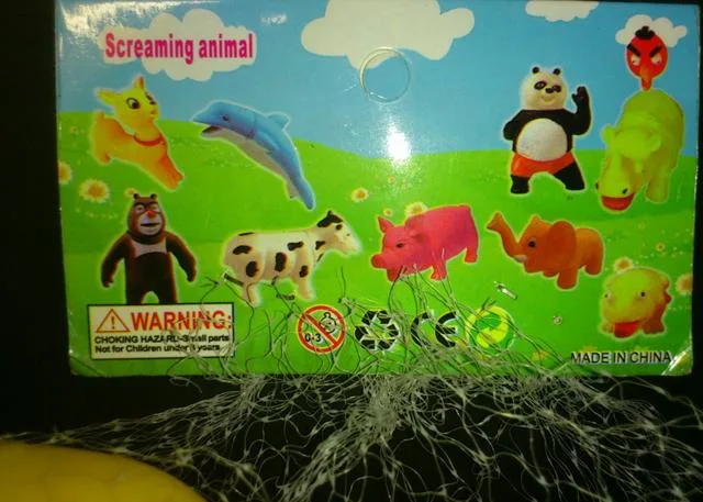 Giocattolo di spremere «Screaming animal» — foto 2 dell'alert A12/1758/14