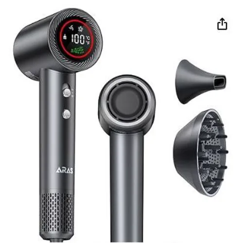 Asciugacapelli «Sèche-cheveux professionnel inonique négatif» (*ARAS*)