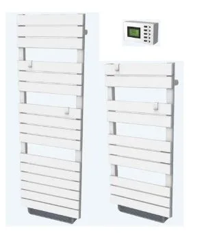 Asciugamano elettrico «Seche serviette barre plate» (Voltman)