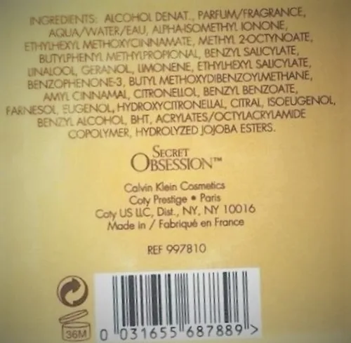 Profumo «Secret Obsession» — foto 4 dell'alert A12/03413/24