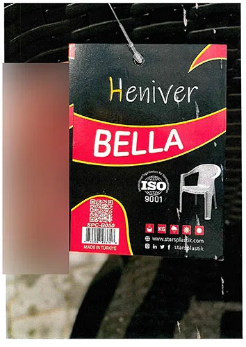 Sedia in plastica — foto 2 dell'alert A12/02810/23