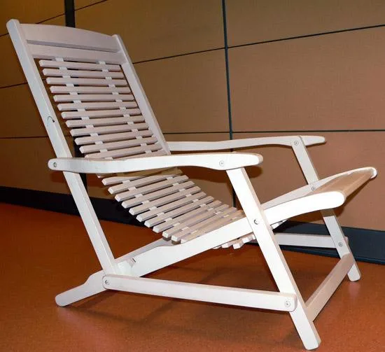 Sedia relax – Sedia relax in legno a 2 posizioni — foto 1 dell'alert 0176/08