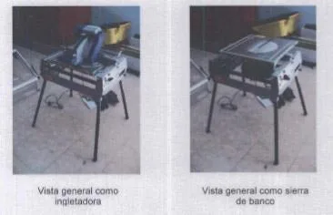 Sega per mitra con panca — foto 1 dell'alert 0030/08