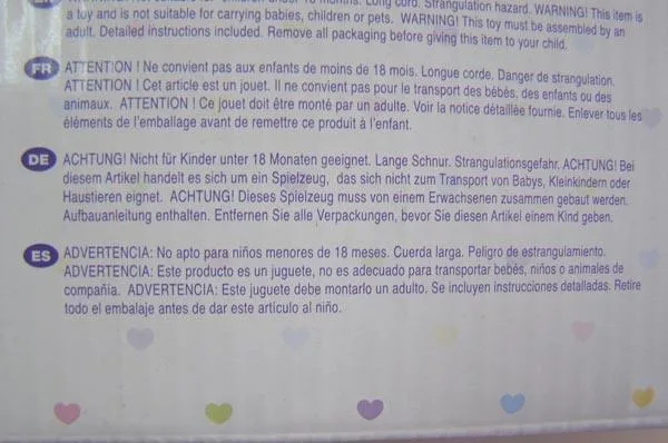 Seggiolone convertibile per bambole — foto 3 dell'alert A12/0052/17