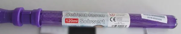 Giocattolo a bolle di sapone «Seifenblasen Schwert» (Unknown)