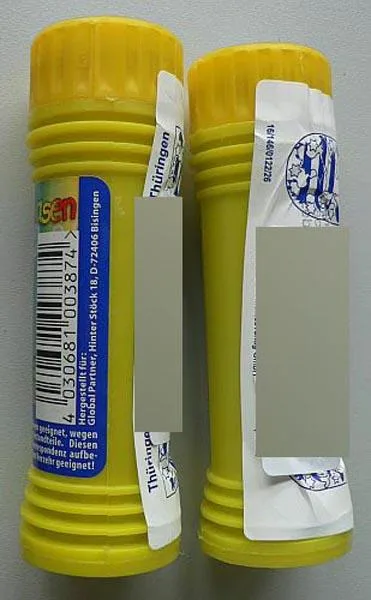 Giocattolo a bolle di sapone «Seifenblasen ('Soap bubble solution')» — foto 3 dell'alert A12/0814/17