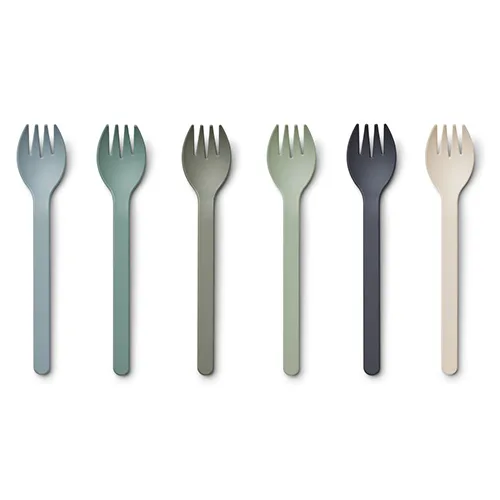Set di posate per bambini «Selena Fork 6-Pack and Ryan cutlery set 9-pack» (Liewood)