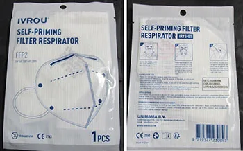 Maschera filtro particella «SELF-PRIMING FILTER RESPIRATOR» — foto 3 dell'alert A12/00591/21