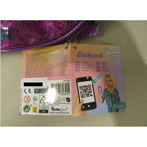 Zainetto «Selfie Girls - Jessie - Backpack» — foto 2 dell'alert A12/00889/24
