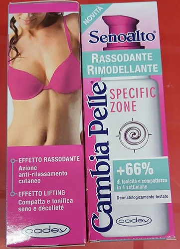 Crema rassodante del seno «Seno alto» (Cadey)