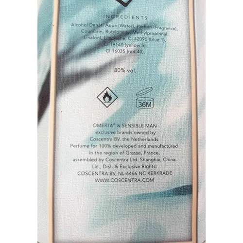 Eau de toilette «Sensible Man» (OMERTA)