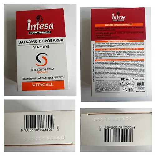 Dopobarba «Sensitive Vitacell» (INTESA)