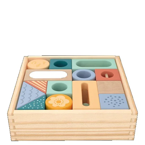 Set di giocattoli in legno «Sensory tray» (TOYLINO)