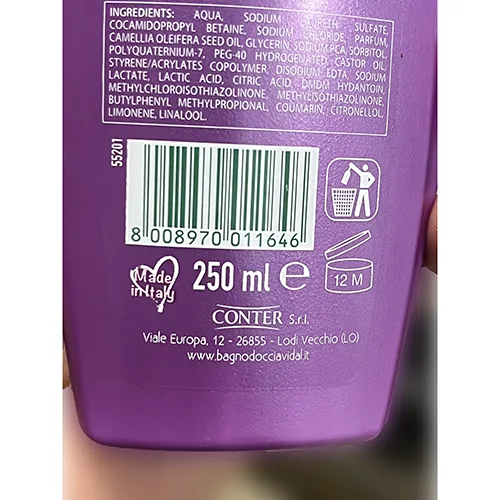 Gel doccia «Sensual Touch Camelia e Ambra» — foto 3 dell'alert A12/01681/24