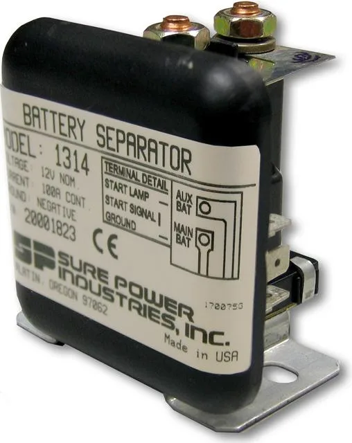 Separatore della batteria del veicolo "Surepower Battery Separ — foto 1 dell'alert 0976/11