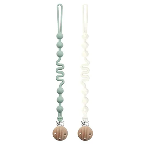 Portasucchietto «Seposeve Silicone Pacifier Clips Seposeve 2er-Pack» — foto 5 dell'alert A12/02800/24