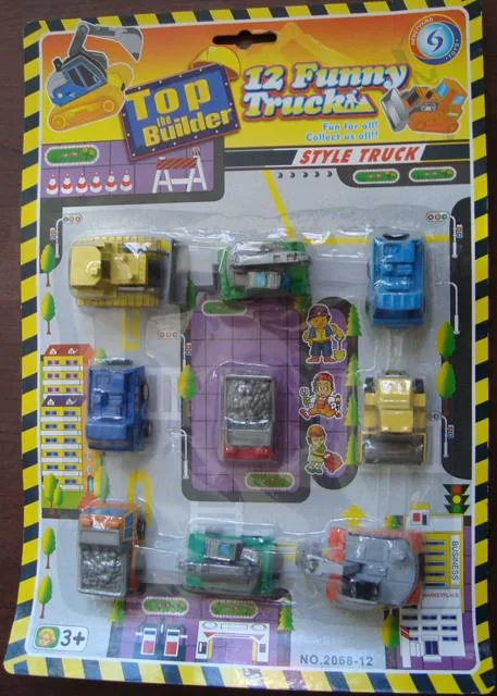 Serie di camion giocattolo – 12 divertente camion (Hengyuxing Toys)