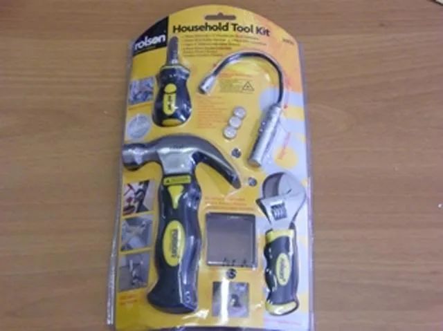 Serie di utensili per la casa – Kit utensili per la casa (Rolson.)