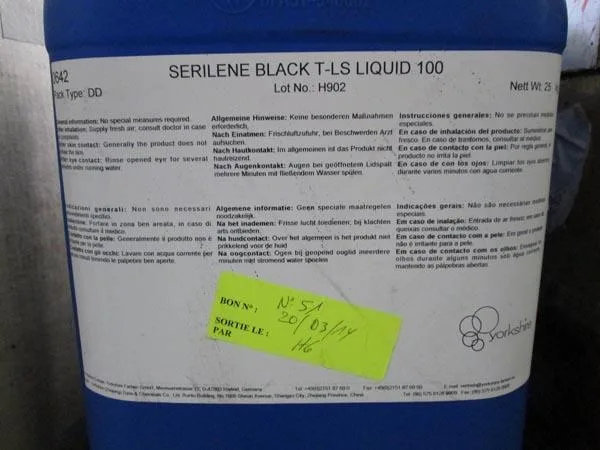 Tintura di tessuto «Serilene T-LS Liquid» — foto 1 dell'alert A12/0749/15